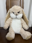 35cm vihane j&auml;nese plush-m&auml;nguasi armas pikkade k&otilde;rvadega j&auml;nese t&auml;idisega loomad pehmed plush-laste kingitused nukutoa kaunistused s&uuml;nnip&auml;evakingitused