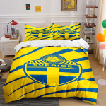 Rootsi lipu kujundusmuster. Voodipesukomplektid Tekikotikomplektid Tekikotid Padjap&uuml;&uuml;rid(1* Tekikott 2* Padjap&uuml;&uuml;ri (ilma t&auml;idiseta)) 135x200cm yellow