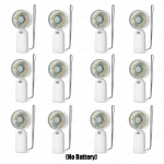 12-48 tk Mini kaasaskantav k&auml;eshoitav ventilaator pulmadeks Kaasaskantav ventilaator patareitoitel Pulma meenekingitus K&uuml;lalistele Pruudikingitused 12Pcs roheline