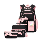 4 tk/komplekt Koolikott teismelistele t&uuml;drukutele Algkooli 3.-6. klassi &otilde;pilastele Raamatukott Laste Kawaii koolikotid 8-12 aastastele white
