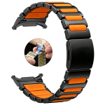 Silikoonist ja titaanist rihmad magnetilise pandlaga Samsung Galaxy Watch Ultra 2 jaoks K&auml;epaelad Galaxy Watch 9 8 Classic jaoks For Galaxy 8 40mm black