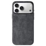 Ehtne Itaalia imporditud Alcantara magnetiline &uuml;mbris iPhone 17 Pro Max 17Pro jaoks koos MagSafe'i &uuml;mbrise ja nutinupu kaitsekattega for iPhone17 pro max
