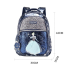 Smiggle Koolikott lastele Tuhkatriinu Suure Mahutavusega Laiad &Otilde;larihmad Kooli Seljakott Cinderella large school bag