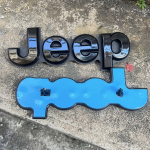 1 tk ABS Auto Esiv&otilde;re Embleem JEEP Grand Cherokee Compass Wrangler Renegade JK JL Patriot M&auml;rgid Kleebised Tarvikud xmfk4 h&otilde;be