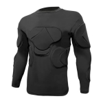 V&auml;ravavahis&auml;rk &otilde;la- ja k&uuml;&uuml;narnukipadjaga v&auml;ravavahtide kaitseks M Long Sleeve Shirt black