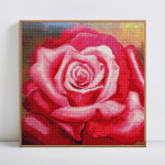 Teemanttikandid Lilled 5D Teemantmaal T&auml;ispuurimise &uuml;mmargune teemant t&auml;ispaigutus pildid 30x30CM