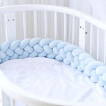 4-haruline pehme s&otilde;lme padi dekoratiivne beebi voodipesu, p&otilde;imitud v&otilde;revoodi, kokkup&otilde;rkevastane kaitseraua padi 2.2 m