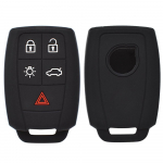 Volvo XC90 C70 S60 D5 V50 S40 C30 silikoonist kaugjuhtimispuldi v&otilde;tmekohvri puldi korpuse katte nahahoidja 5 nuppu must