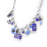 NOA [H8986] &ndash; sinine &bdquo;So British&rdquo; disainerkaelakee sinine