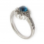 Bague 'Sissi' turquoise 56 t&uuml;rkiissinine