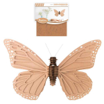 Les Tr&eacute;sors De Lily [Q4567] - 3D papist kujuke  Butterfly  - 30x30 tahvlid. 5 cm pruun