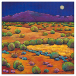 Midnight Sagebrush 5D DIY Teemantmaal Maastiku Teemanttikandid 30x30CM