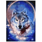 5D Teemantmaal Ristpistes Teemanttikandid Hundi loomapildid 20X30CM