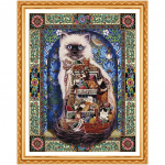 5D Teemantmaaling S&uuml;gisene hirve pilt Ristpistes Tikkimiskomplektid Rhinestones Tikand Kingitus 20X30CM