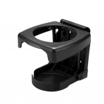 Autotarvikud Kokkupandav plastikust auto &otilde;huava v&auml;ljalaskeava veetassi joogipudeli purgihoidja alus must