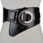 Moodne daami vintage check-stiilis v&ouml;&ouml;v&ouml;&ouml; &uuml;lilai PU+Cowskin reguleeritav s&auml;rk salendav korsett Cummerbund v&ouml;&ouml;v&ouml;&ouml; naistele