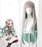 Scione Anime Jibaku Shounen Hanako Kun Nene Yashiro Cosplay kost&uuml;&uuml;m t&auml;iskomplektne tualettruumiga kleit One Size