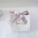 Loominguline minihallist marmorist kinkekotikarp peo jaoks Baby Shower paberist &scaron;okolaadikarbid Pulmade soodustuste pakend kommikarbid 10 Pcs