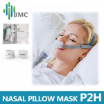 BMC P2H ninapadja CPAP mask silikoonist SML suurus All In Sleep mask norskamise ja apnoe raviks v&ouml;&ouml;ga All size