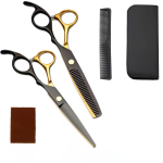 Juuksuri k&auml;&auml;rid, must ja kuldne stiilis juuksuri k&auml;&auml;rid like the picture