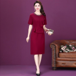 Suvine Plus Size 5xl pulmakleit Noore stiiliga emakleidid naiste peole L veini