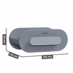 F&ouml;&ouml;nihoidik Vannituba Seinale kinnitatav tasuta Punch WC-potihoidik valge