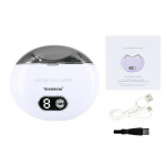 TEWIRROW automaatsed elektrilised UV-valgustega k&uuml;&uuml;nek&auml;&auml;rid Ohutus k&uuml;&uuml;nel&otilde;ikur k&uuml;&uuml;neviil Laetav k&uuml;&uuml;nel&otilde;ikur eakatele t&auml;iskasvanutele v&auml;ikelastele valge