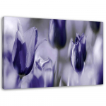 L&otilde;uendiprint Tulip Flower Purple 60x40 lilla