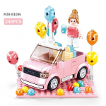 Autode kokkupanek Ehitusklotsid Kaunistused Lapsed T&uuml;drukud Poisid K&auml;sim&auml;nguasjad Kingitus 1086 Kabriolet 1087