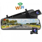 10-tolline 4G auto-DVR-kaamera GPS FHD 1080P Android 8.1 Dash Cam Navigation ADAS autovideosalvesti kahe objektiiviga &ouml;&ouml;n&auml;gemine WIFI Without TF Card