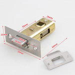 Ukselukud Torukujuline riiv siseuste jaoks Vedrustamata uksem&ouml;&ouml;bliga kasutamiseks 35mm