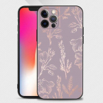 Rose Pink Bling mustriga telefoni&uuml;mbris Apple Iphone 14 13 12 11 Pro Max 13 12 Mini Xs Max Xr X 7 8 Plus 6 6s Silicon Shell jaoks For iPhone 6 6S Plus