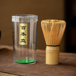 Teekomplekt Jaapani teekomplekt Matcha vispel (Chasen) Teelusikas Ja Kulp (Chashaku) Matcha teekomplekt, bambusest tarvikud B