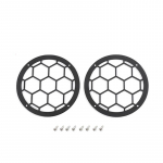 Auto eesmise udutule katte trimmi udutulelaterna kaitse kaunistus Suzuki Jimny 2019-2023 metallist tarvikutele, 2tk(Must) Choice 1