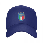 Isikup&auml;rastatud Itaalia Figc pesapallim&uuml;ts Unisex naistele hingav Itaalia jalgpalli kingitus isam&uuml;ts &otilde;ues Adjustable Cap
