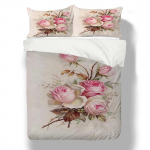 3D Klassikaline Luksuslik Kodu Voodipesu Komplekt Magamistoa Romantiline Armastus Roosiga Tekikott Komplekt Pere Voodipesu Komplekt Kuninglik/Kahekohaline Voodi Pere Kaunistus Baby 100x135cm