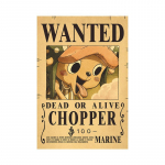 Anime One Piece Luffy 3 miljardit Bounty otsitud plakatid Four Emperors Kid tegevusfiguurid Vintage seinakaunistusplakatid m&auml;nguasjad Joba pruun/must