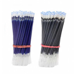 0,5 mm 5/50 tk/komplekt Geelpliiatsi t&auml;itmine kontori allkirjapulgad Punane sinine must tint Kontori koolitarbed Kirjutamistarbed K&auml;epidemed N&otilde;el 5PCS must