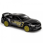 1:32 skaalaga Mustang Shelby GT500 metallist mudelautod, survevalu tagasit&otilde;mmatav m&auml;nguauto helide ja tuledega M&auml;ngukingitused &uuml;le 3-aastastele lastele 1/32-16.2x7x4.7cm must