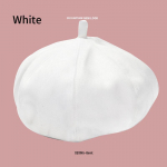 2023 Seemisnahast sametist soojad baretid Kunstnik Prantsuse baretid Naised Maalija M&uuml;ts T&uuml;drukud Naised Soe jalutusm&uuml;ts valge