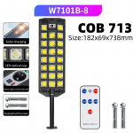 15000LM p&auml;ikeseenergia t&auml;navavalgusti liikumisandur LED p&auml;ikeseprožektor valgustundlik v&auml;listingimustes veekindel LED sise&otilde;ue turvavalgusti inimese tuvastav seinavalgusti W7101B-8