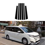 6 tk auto ukseakna samba postid trimmikatte kleebised Toyota Noah Voxy Esquire R80 2014 2015-2021 autotarvikutele