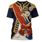 Suvised meeste T-s&auml;rgid 3D politseivormi tr&uuml;kiga O-kaelusega l&uuml;hikeste varrukatega mood Cosplay riided Suured t&auml;navar&otilde;ivad topsid T-s&auml;rgid 5XL
