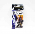 Sasame F-304 Octopus nokakonks, must suurus 6/0 (4651)