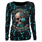Vintage Skull pikkade varrukatega T-s&auml;rk Moodne naiste pluus 2023. aasta s&uuml;gisene naiste r&otilde;ivaste imitatsioon puuvillane pullover, uus kampsun 5XL