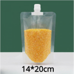 Kott L&auml;bipaistev s&auml;ilituskott Suletud hoiukott Riisi pakkimiskott Terad Niiskuskindel putukakindel l&auml;bipaistev paksendatud kaasaskantav toidukott 1pcs