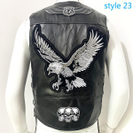 Harley Mootorrattavest Puhast lambanahast Meeste Nahast Vest Rattavesti Moodne Meeste Nupp XXXL gray