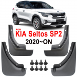 4x porilapid Kia Seltos SP2 2022 porilaua poritiibadele, porilappide kaitsepritsmetega auto stiilsele eesmisele taga