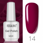 ROSALIND 15 ml k&uuml;&uuml;nelakk, poolp&uuml;siv leotav UV geelk&uuml;&uuml;nelakk, pealislakk geellakk