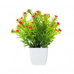 Atraktiivne kunstlik bonsai Realistlik ilmastikukindel dekoratiiv roosa